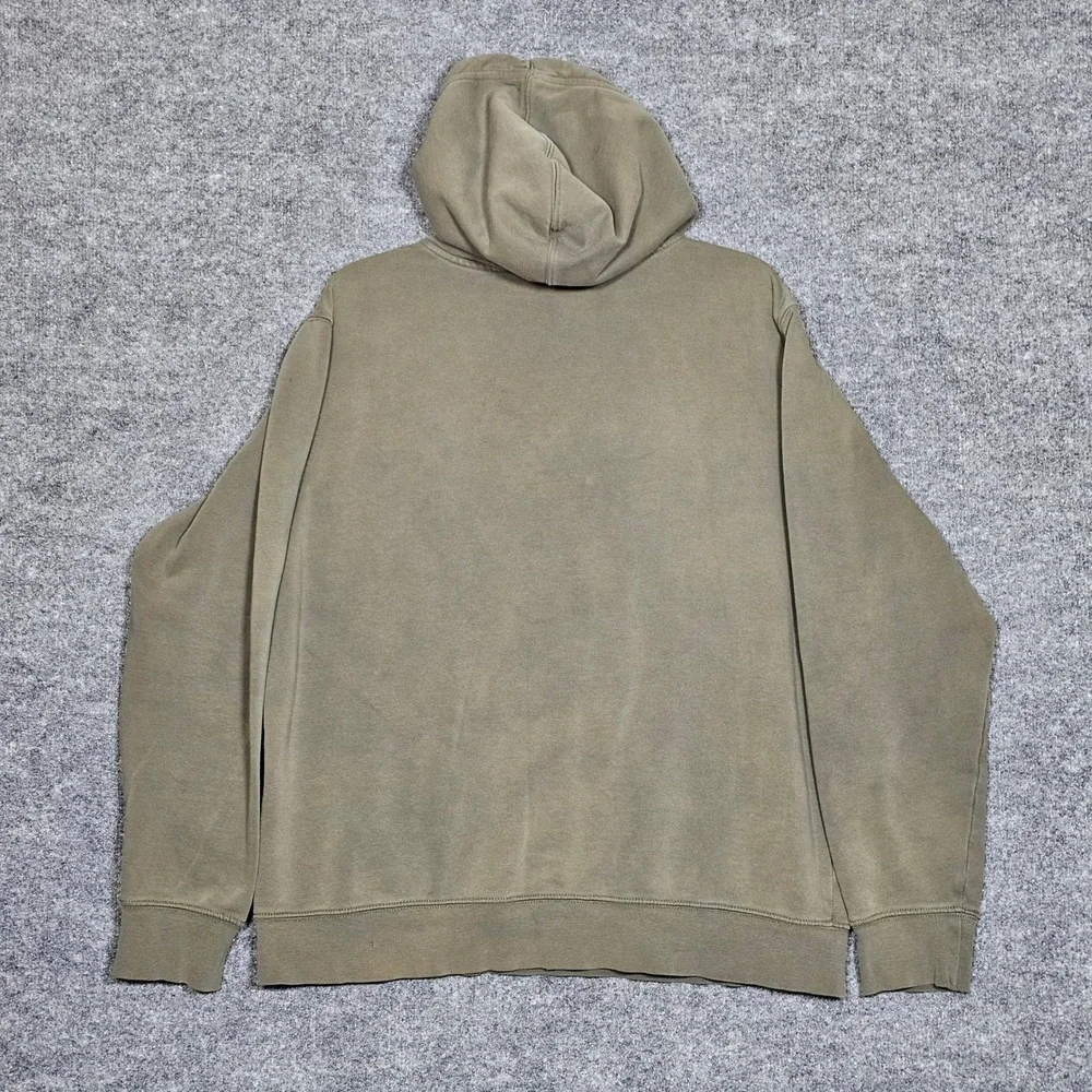 The North Face Mens Half Dome Pullover Hoodie Olive Green Men's Large Sweatshirt